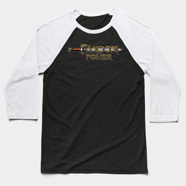 Fandom Power (Barbarian) Baseball T-Shirt by Fandom Power Podcast Merch Shop